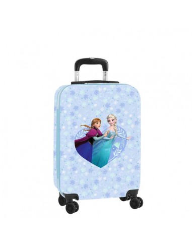 Safta Frozen Maleta Trolley de Cabina 20â - Cierre con Candado - Interior Forrado - Bolsillo de Red - Cintas con PVC -