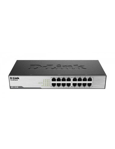 D-Link Switch 16 Puertos 10 100 Mbps no Gestionable