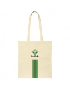 Safta Real Betis Balompie Tote Bag Bolsa de Tela - Asas de Mano - Color Beige