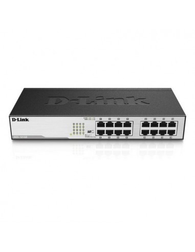 D-Link Switch 16 Puertos Gigabit 10 100 1000 Mbps