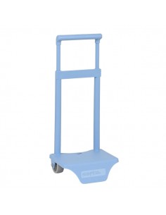 Safta Carro Portamochilas - Sujecion Universal - Material Resistente de Polipropileno - Ruedas de PVC Silenciosas -