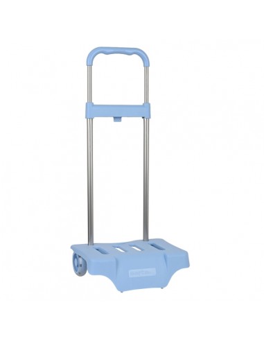 Safta Carro Portamochilas - Ruedas Antivibracion - Sistema de Sujecion Universal - Medidas Compactas - Material Resistente -