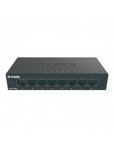 D-Link Switch 8 Puertos Gigabit 10 100 1000 Mbps