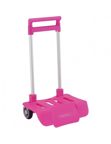 Safta Carro Portamochilas - Ruedas Antivibracion - Plegable y Compacto - Sistema Antivuelco - Material Resistente - Modelo