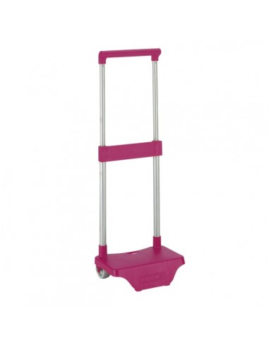 Safta Carro Portamochilas - Sujecion Universal - Material Resistente - Modelo Patentado - 26x10x34cm - Color Rojo Oscuro