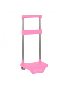 Safta Carro Portamochilas - Sujecion Universal - Material Resistente - Ruedas de PVC - Modelo Patentado - 26x10x34cm - Color