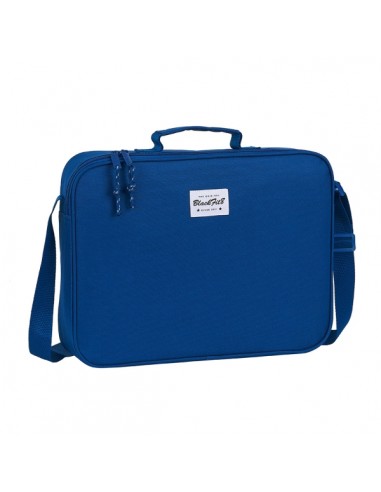 Safta Blackfit8 Oxford Maletin con Cremallera - Bandolera Ajustable - Asa Forrada - Doble Tirador Cremallera - Fondo