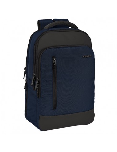 Safta Business Mochila para Portatil hasta 15.6" - Conector USB - Bolsillo para Tablet - Portabotellas - Organizador en
