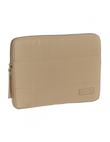 Safta Moos Capsula Camel Funda para Portatil hasta 14" - Alojamiento Acolchado - 1.7L - Proteccion contra Golpes -