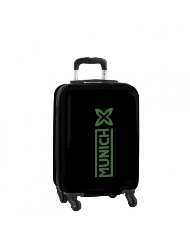 Safta Munich Caviar Maleta Trolley de Cabina 20â - Cierre con Candado - Interior Forrado - Organizador con Cremallera -