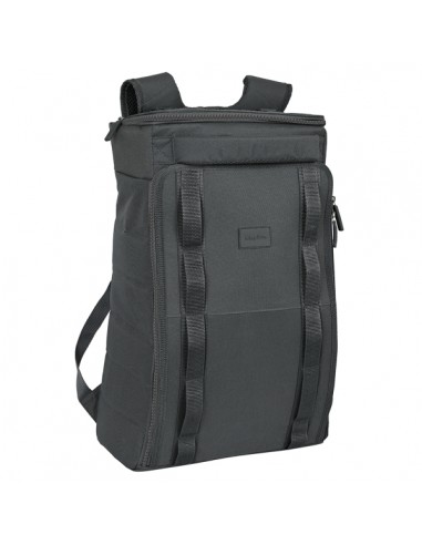 Safta Basic Mochila de Viaje - Doble Cremallera - Bolsillos Laterales de Red - Bolsillo Trasero - Hombreras Acolchadas - Asa