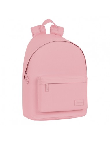 Safta Basic Mochila para Portatil hasta 14.1" - Bolsillo para Tablet - Bolsillo Frontal - Bolsillo Trasero - Tirador Doble -