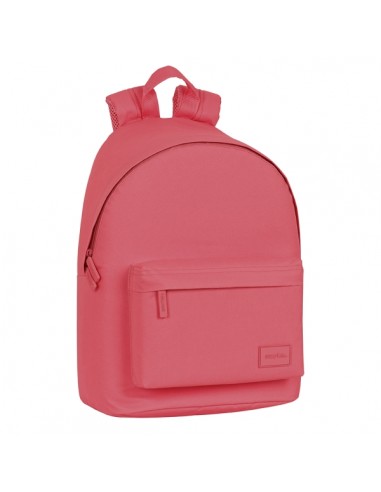 Safta Basic Mochila para Portatil hasta 14.1" - Bolsillo para Tablet - Bolsillo Frontal - Bolsillo Trasero - Tirador Doble -
