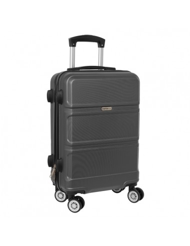 Safta Travel Maleta Trolley de Cabina 20â - Cierre con Candado - Interior Forrado - Cintas con PVC - Ruedas Giratorias -