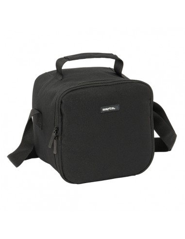 Safta Bolsa Isotermica Porta Alimentos 4.4L - Interior Forrado de Aluminio - Bandolera Ajustable - Repelente al Agua - Asa