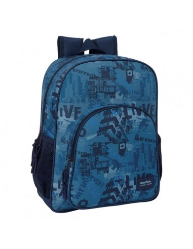 Safta New Edition Mochila - Adaptable a Carro - Bolsillos Laterales - Doble Tirador - Hombreras Acolchadas - Bolsillo Frontal