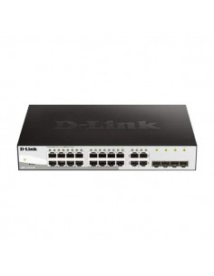 D-Link Switch Semigestionable 20 Puertos Gigabit-4 Combo SFP