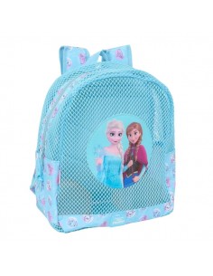 Safta Frozen Mochila - Rejilla Anti-Arena - Doble Tirador - Hombreras Acolchadas - Asa Superior - 13.15L - 320x120x380mm -