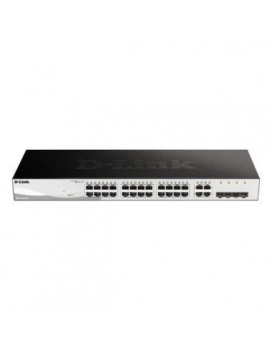 D-Link Switch Semigestionable 24 Puertos Gigabit-4 Puertos Giga Combo
