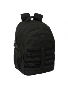 Safta Mochila para Portatil hasta 15.6" - Cremalleras Bidireccionales - Bolsillo Frontal - Antirrobo - Hombreras Ergonomicas