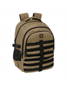 Safta Mochila para Portatil hasta 15.6" - Cremalleras Bidireccionales - Antirrobo - Cinta para Maleta - Cintas Ajustables -