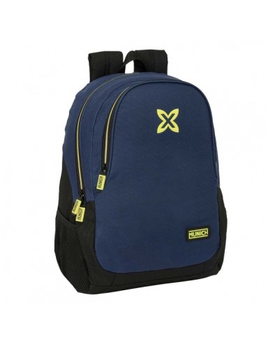 Safta Munich Track Mochila Adaptable a Carro - Portabotellas - Dos Compartimentos Grandes - Tirador Doble - Hombreras