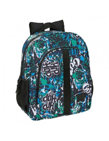 Safta Graffiti Go Mochila - Adaptable a Carro - Bolsillos Laterales - Doble Tirador - Hombreras Acolchadas - Asa Superior -