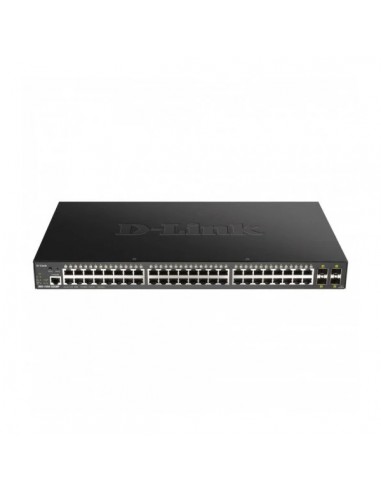 D-Link Switch Semigestionable 48 Puertos Gigabit PoE 370W-4 Puertos SFP-10G