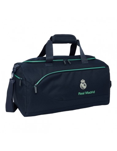 Safta Real Madrid 2Â-Equipacion 25 26 Bolsa de Deporte - Bandolera Ajustable - Tirador Doble - Bolsillos Laterales - Fondo