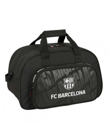 Safta F.C.Barcelona Bolsa de Deporte - Bolsillo Frontal - Bandolera Ajustable - Asa Forrada - Tirador Doble - Tacos