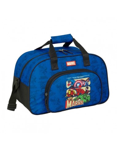 Safta Avengers Bolsa de Deporte - Bolsillo Frontal - Bandolera Ajustable - Asa Forrada - Doble Tirador - Tacos Protectores -