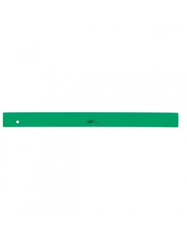 Safta Regla de 40cm - Graduada - Color Verde