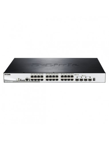 D-Link Switch Semigestionado 24 Puertos Gigabit PoE-4 SFP