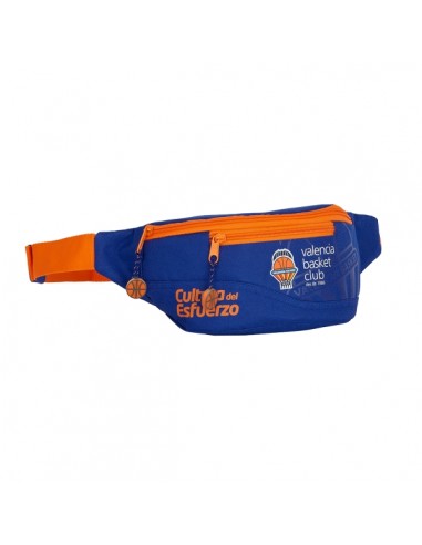 Safta Valencia Basket Bolsa de Cintura - Cremallera - Cintas Ajustables - 2.49L - Ligera y Practica - 230x90x120mm - Color