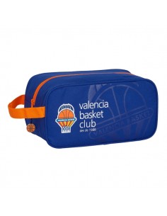 Safta Valencia Basket Zapatillero - Asa Lateral - 6L - Facil Transporte - 290x140x150mm - Color Azul Oscuro