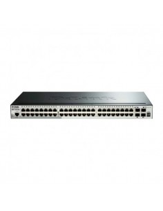 D-Link Switch Semigestionable 48 Puertos Gigabit-2 Puertos Giga Combo-4 Puertos 10G SFP