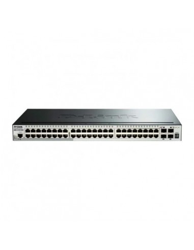 D-Link Switch Semigestionable 48 Puertos Gigabit-2 Puertos Giga Combo-4 Puertos 10G SFP