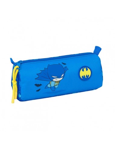 Safta Batman Preescolar Portatodo - Cremallera - 1.2L - 210x70x80mm - Color Azul