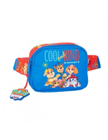 Safta Paw Patrol Cool Bolsa de Cintura - Cintas Ajustables - 0.62L - Material Resistente - 140x40x110mm - Color Azul