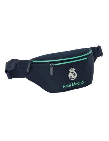 Safta Real Madrid 2Â-Equipacion 25 26 Bolsa de Cintura - Cremallera - Cintas Ajustables - 2.49L - 230x90x120mm - Color