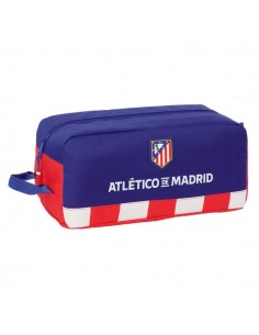 Safta Atletico de Madrid Zapatillero - Asa Lateral - 9L - Facil Transporte - Mantiene Calzado Protegido - 340x180x150mm -