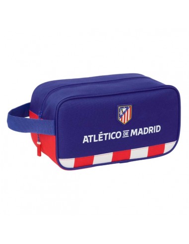 Safta Atletico de Madrid Zapatillero - Asa Lateral - 6L - Resistente - 290x140x150mm - Color Azul Marino