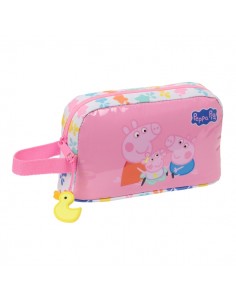 Safta Peppa Pig Baby Pig Portadesayunos Termico de 1.7L - Interior Forrado en Aluminio - 215x65x120mm - Color Rosa