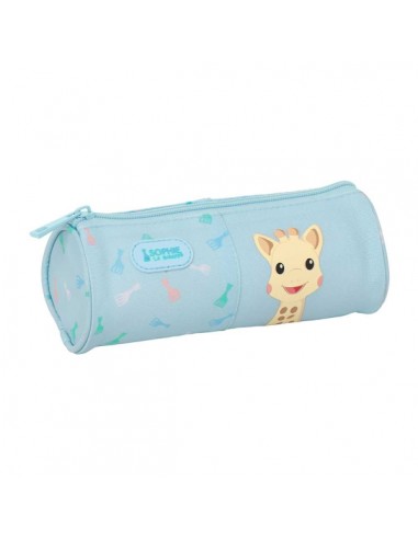 Safta Sophie la Girafe Dreams Portatodo - Tirador Facil de Abrir - Material Reciclado - Resistente al Agua - 1L - 200x70x70mm