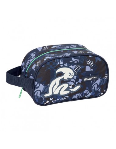 Safta el NiÃ±o Navy Neceser de 5L - Cremallera - Asa Lateral - Adapatable a Carro - 260x120x150mm - Color Azul Marino