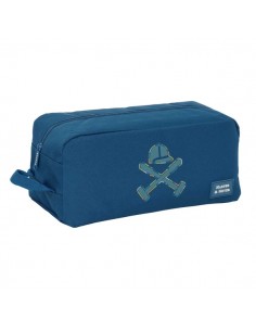 Safta Harper and Neyer Zapatillero - Asa Lateral - 9L - Facil Transporte - 340x180x150mm - Color Azul Marino