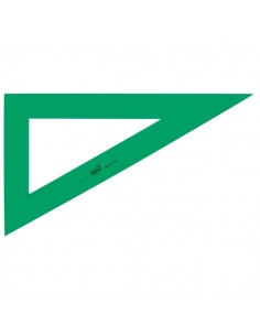 Safta Cartabon de 30cm - Metacrilato - sin Biselado - sin Graduacion - Color Verde