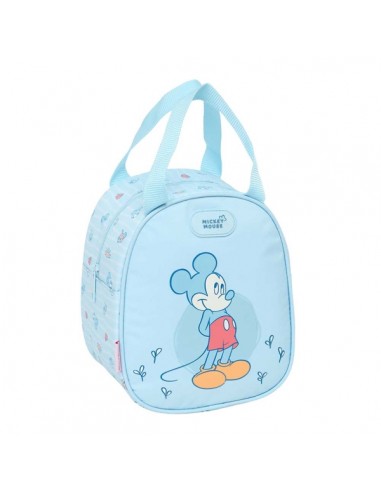 Safta Mickey Mouse Baby Neceser Termo de 5.85L - Interior Forrado en Aluminio - Asa Superior - 190x140x220mm - Color Azul