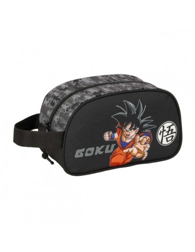 Safta Dragon Ball Neceser de 5L - Cremallera - Asa Lateral - Adapatable a Carro - 260x120x150mm - Color Negro