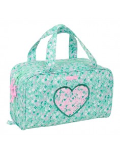 Safta Cuore Neceser de 8L - Cremallera - Asas de Mano Superiores - Interior Forrado - Bolsillo Interior - Tirador Doble -